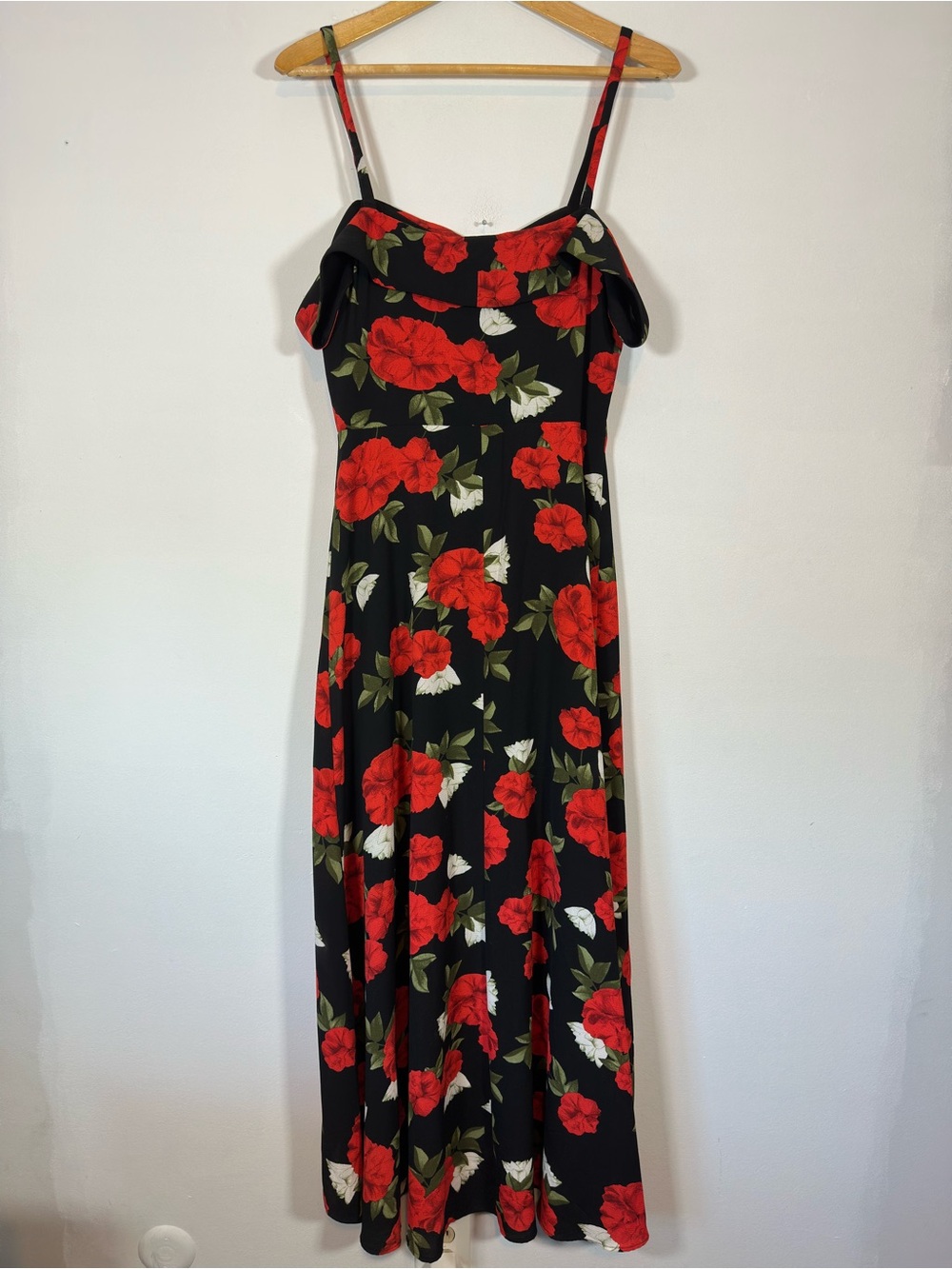 Premier Amour Cold Shoulder Maxi Dress Prom Homecoming Autumn Wedding Size 10 - Picture 5 of 13